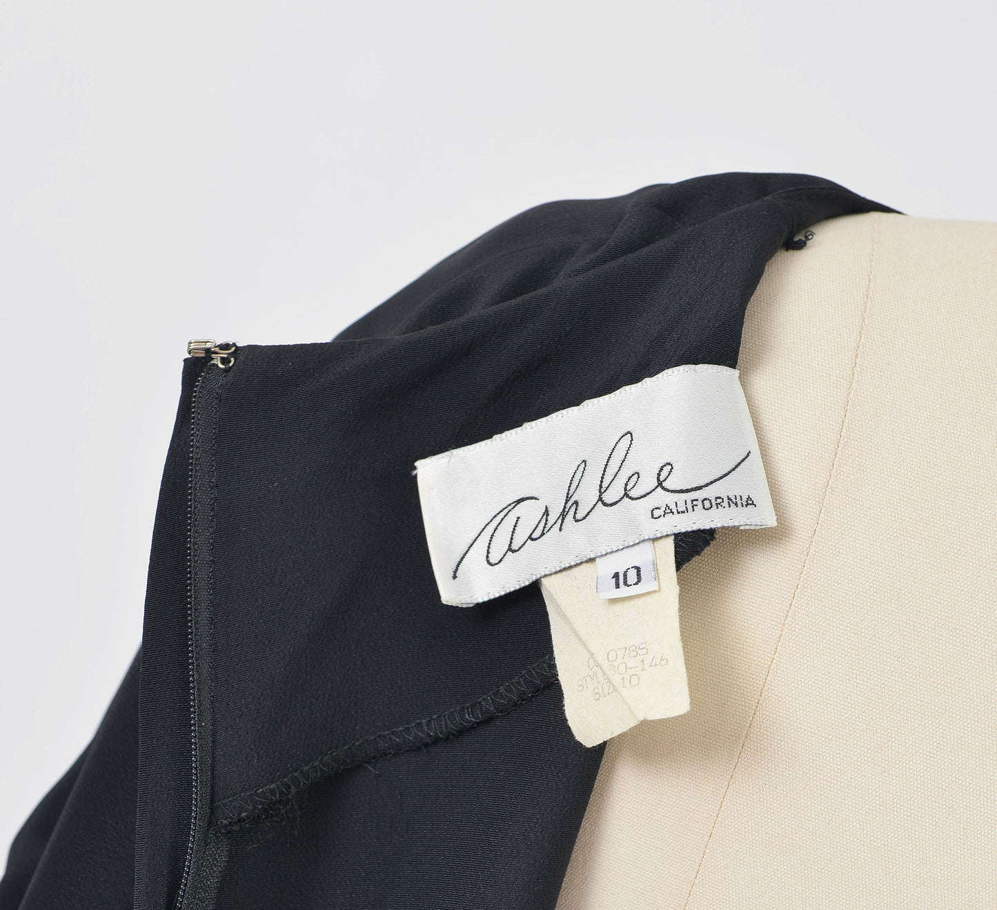 Ashlee California label inside the neckline.